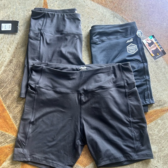 Black Athletic Shorts (3 pair) - Picture 1 of 6